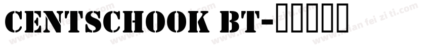 centschook bt字体转换